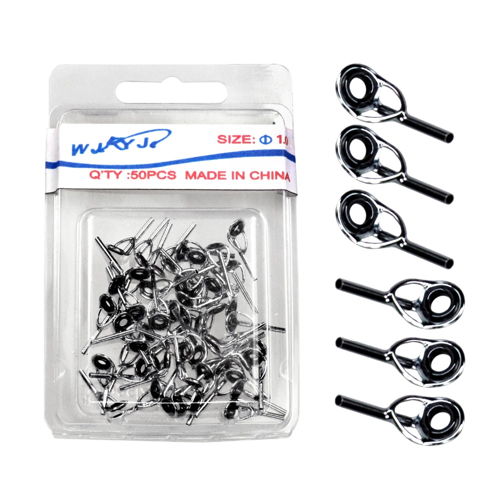Fishing Rod Tip Replacement - 50 buah 1mm 1.5mm 2mm tongkat
