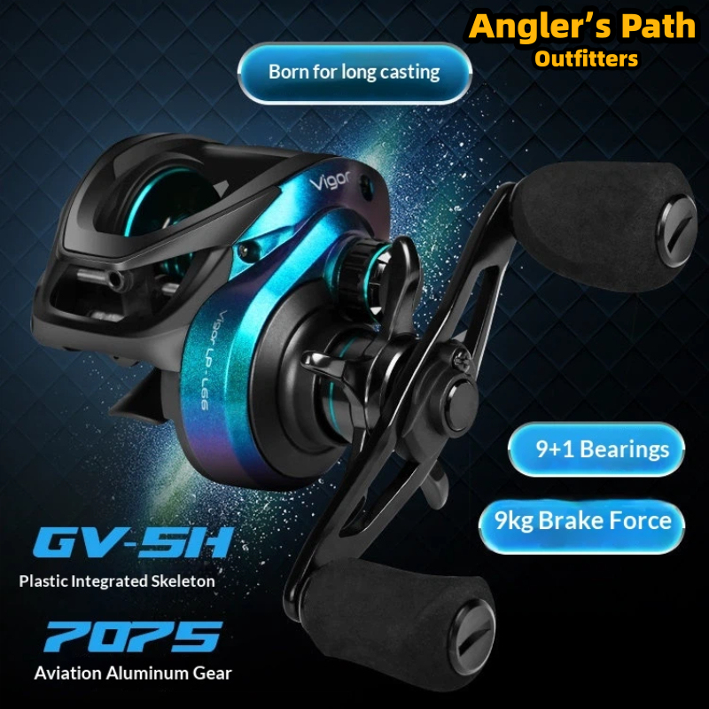 Abu Garcia Reel Max - Reel Baitcasting Cadence Impor dengan Bearing