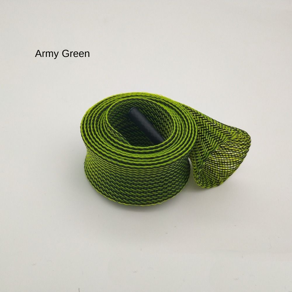 Fishing Rod Spinning - Pelindung Jaring Anyaman untuk Tongkat Pancing,