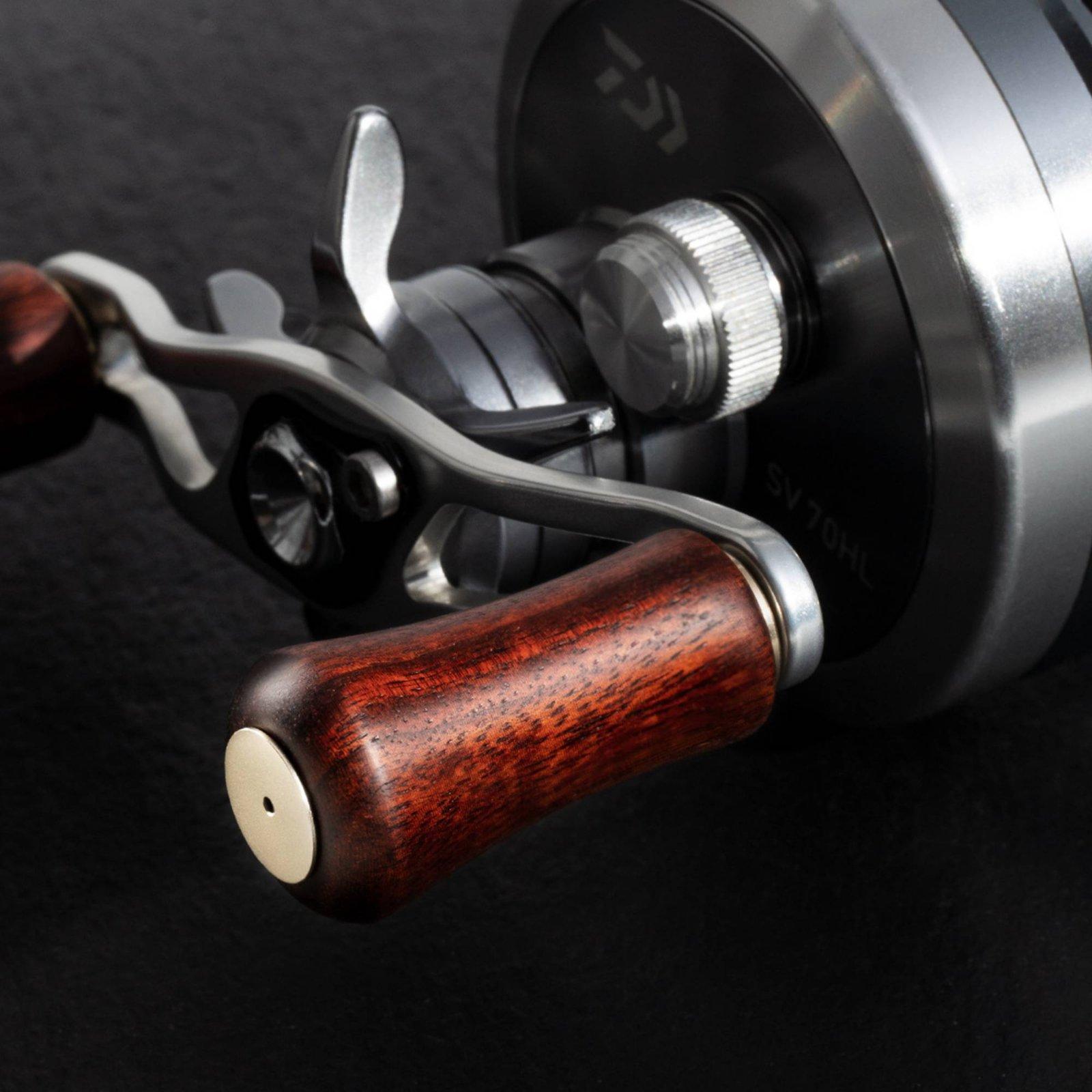 Kenop Gagang Reel Pancing Kayu - Fishing Rod Spinning ulasan dan harga