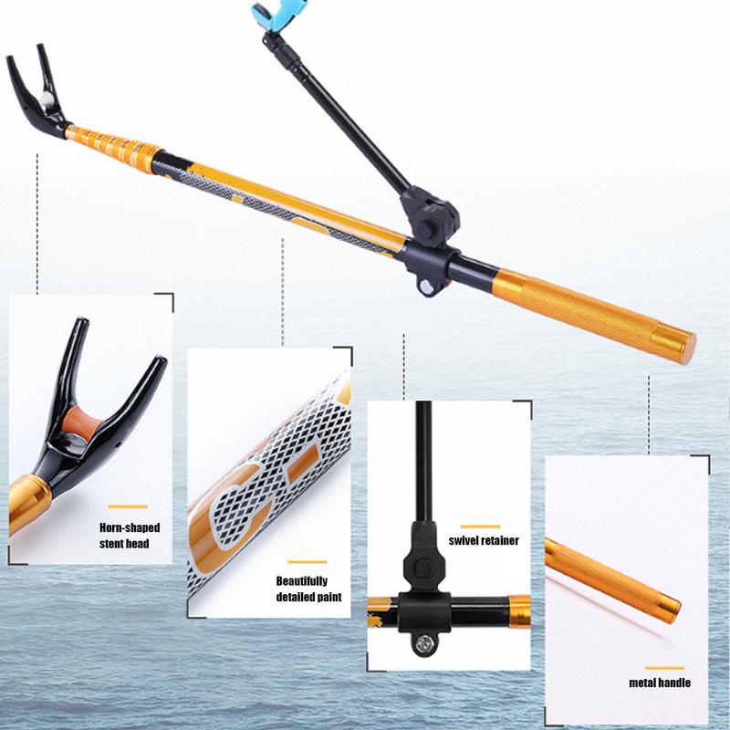 Pemegang joran pancing 360 der - Fishing Rod Casting ulasan dan harga