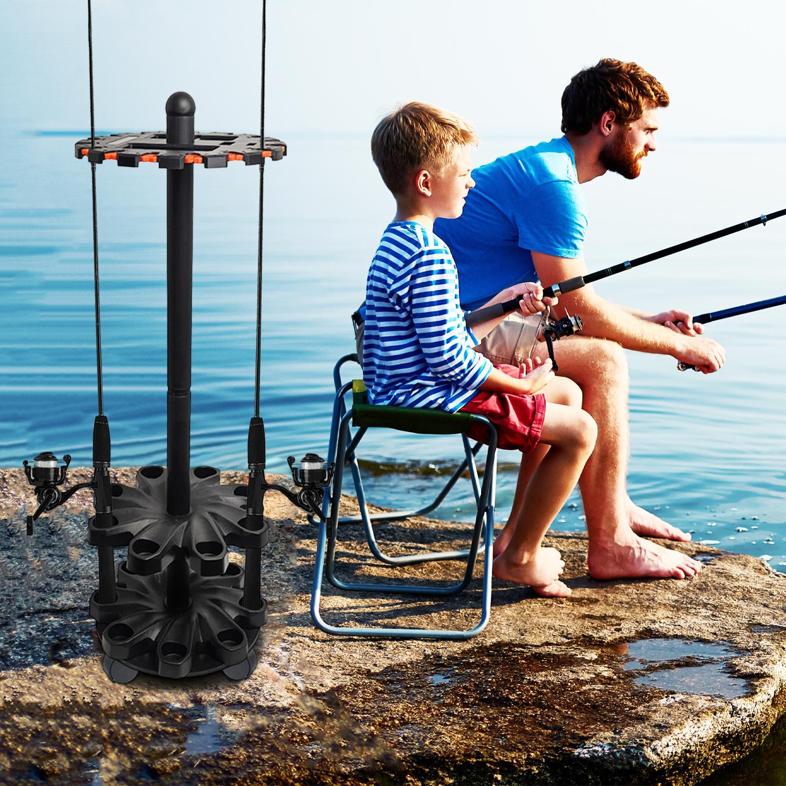 Rak Joran Pancing, Penyangga V - Fishing Rod Rack ulasan dan harga