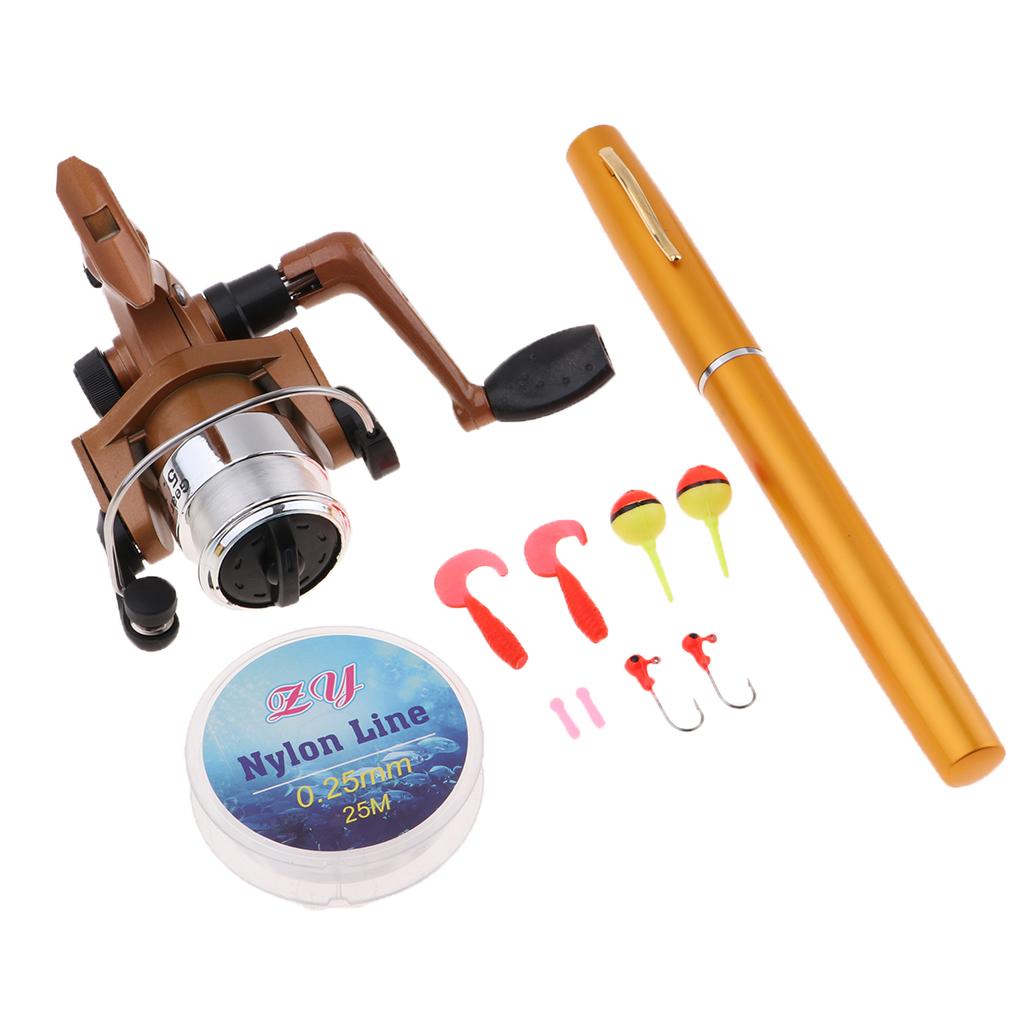 Joran Pancing Mini Portabel Sa - Fishing Rod Spinning ulasan dan harga