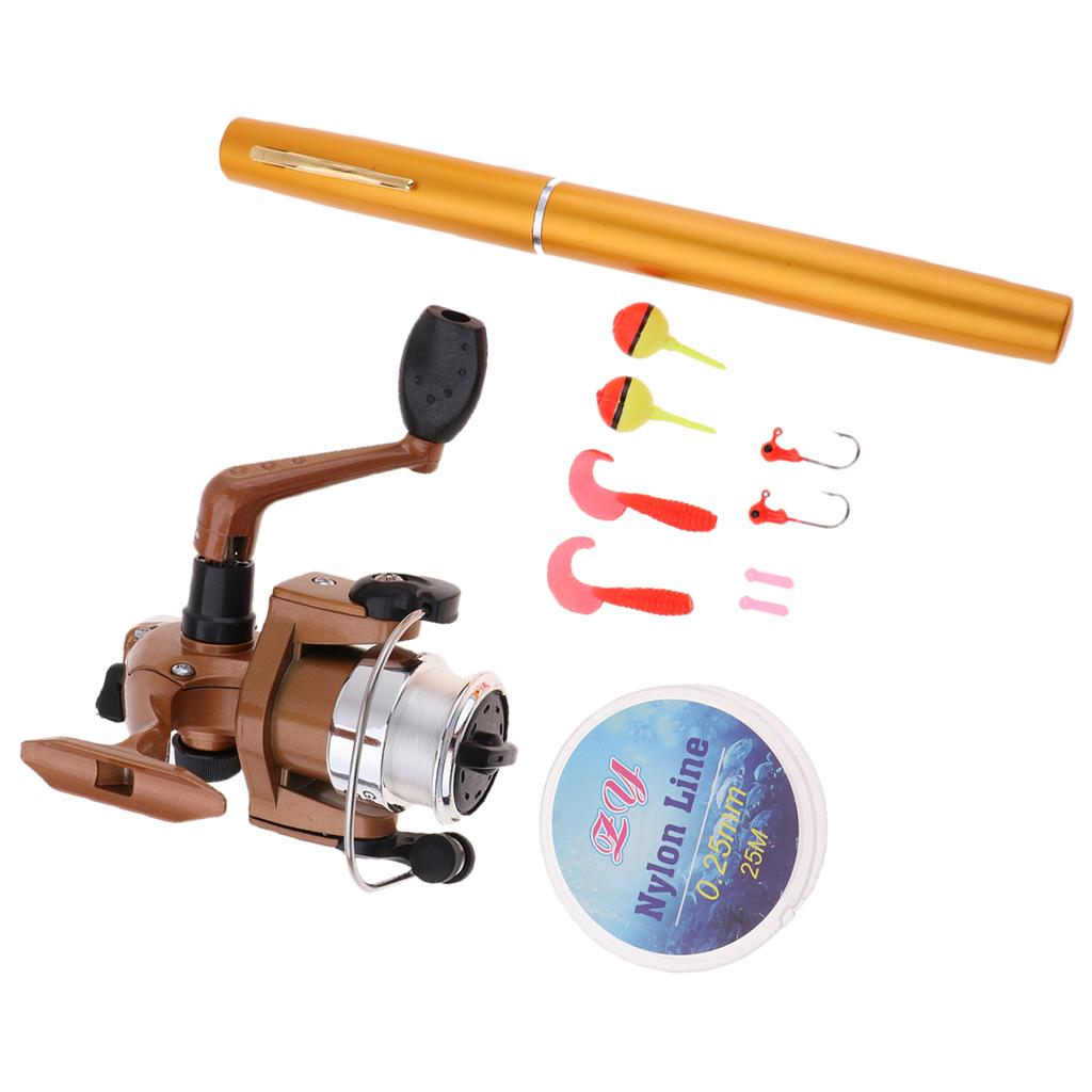 Joran Pancing Mini Portabel Sa - Fishing Rod Spinning ulasan dan harga